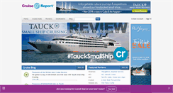 Desktop Screenshot of cruisereport.com